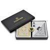 New - Copag Legacy Plastic Playing Cards: Wide, Super Index, Black/Gold
